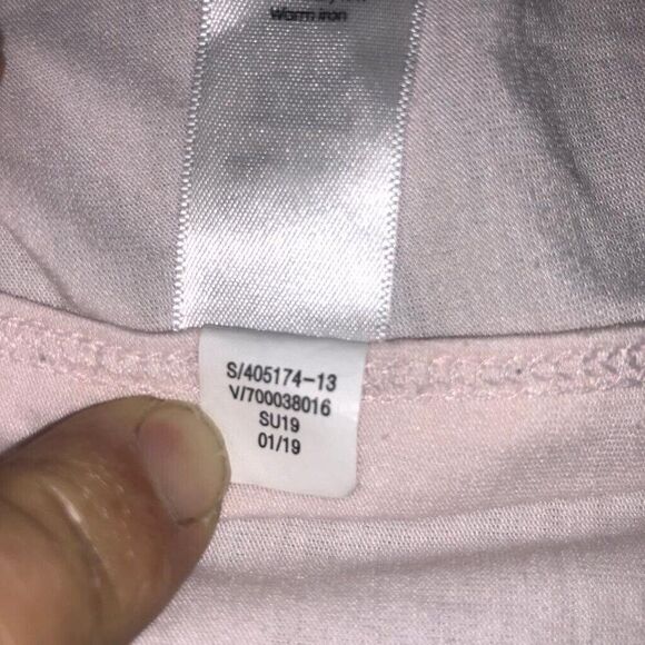 Athleta Essence Vital Tank Top Yoga Breezy Womens Sz PXS Pink High Neck Workout - Picture 5 of 7